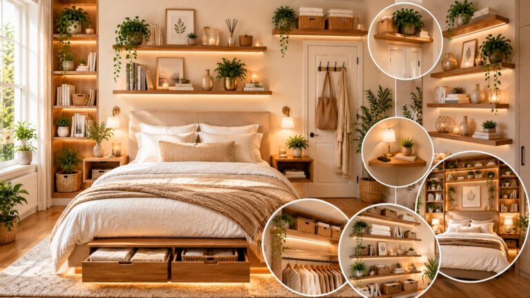 Bedroom Shelves Ideas: 16 Ways to Add Storage Without Sacrificing Style