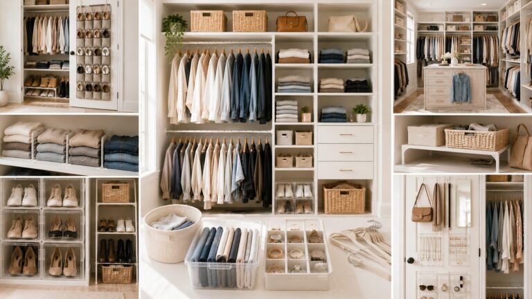 Closet Organization Ideas That Actually Stick (No Custom Build Required)