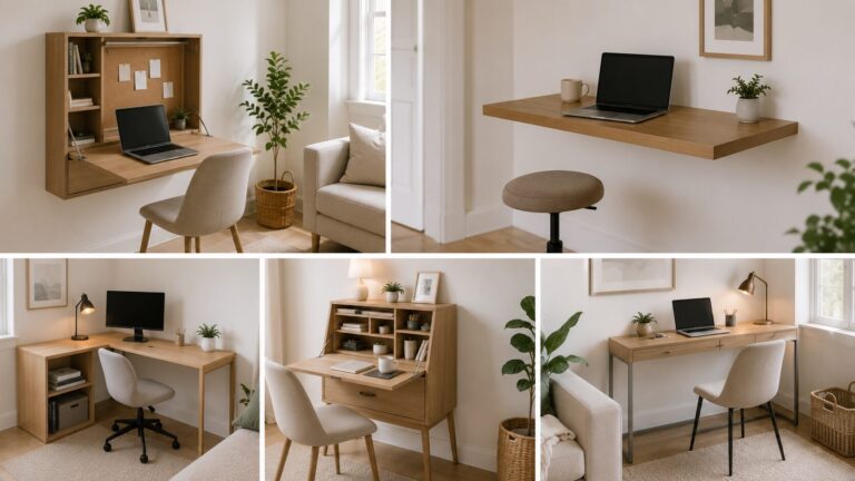 16 Small Space Office Solutions That Turn Any Corner Into a Productive Workspace