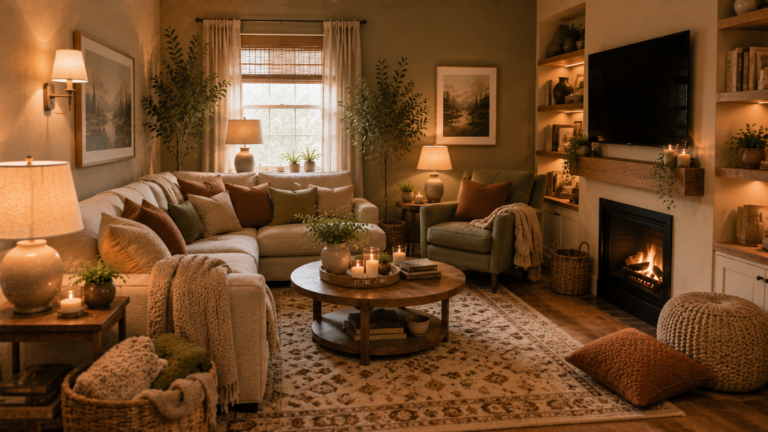Small Warm and Cozy Living Room Ideas (When You’ve Stopped Trying to Make It Look Bigger)